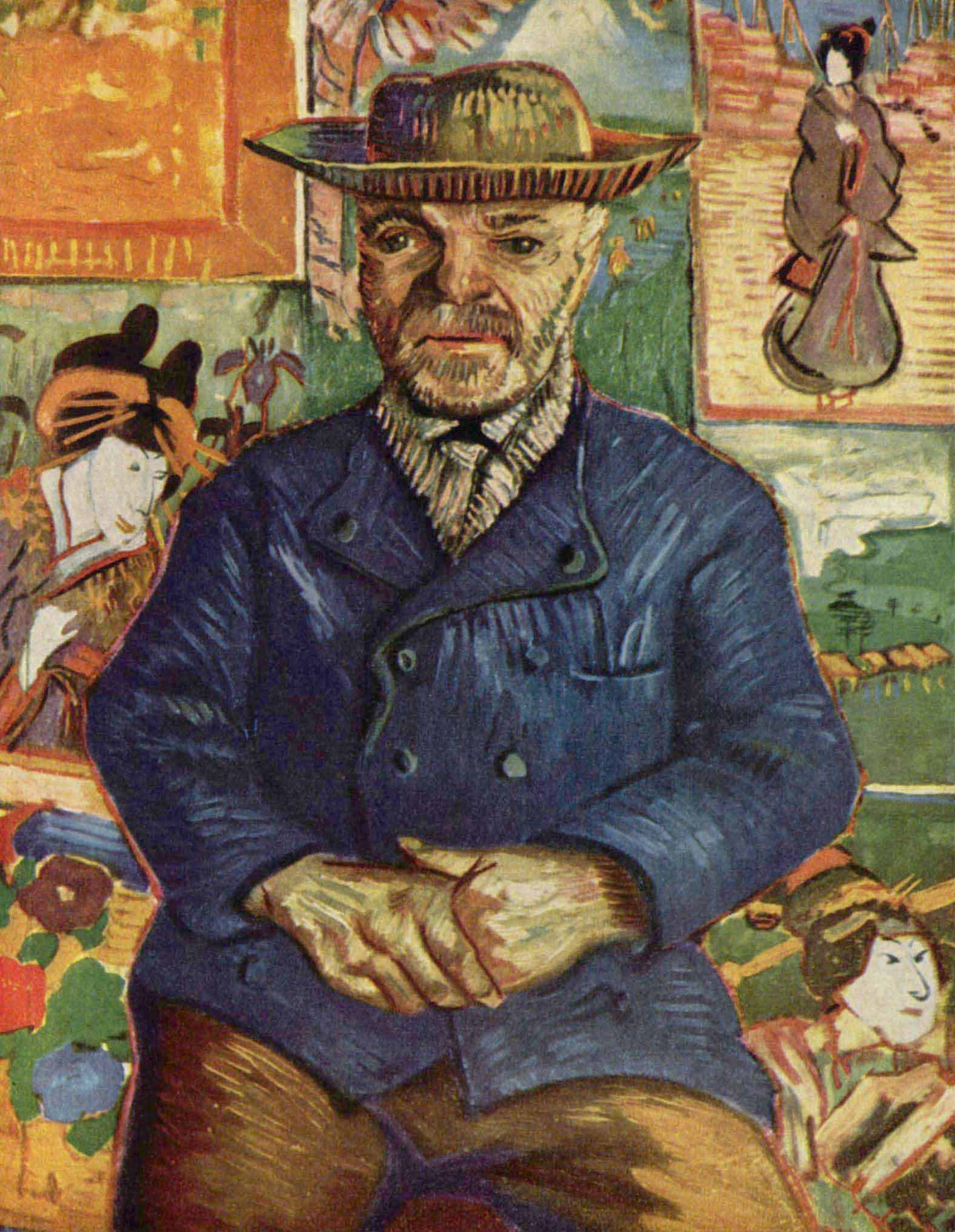 Vincent Van Gogh Portrat des Pere Tanguy